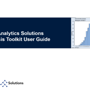 Data Analysis Toolkit User Guide